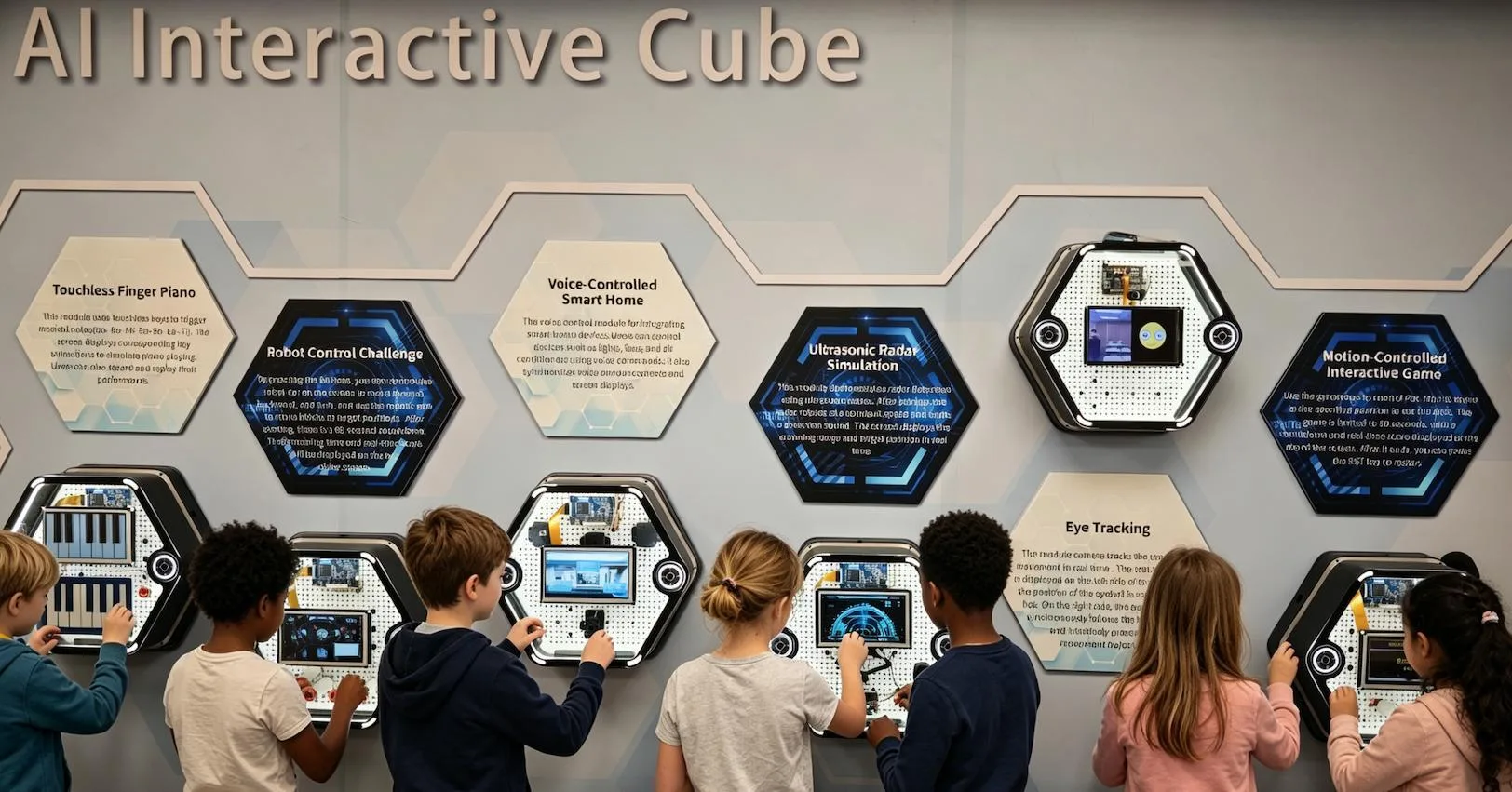 AI Interactive Display Wall from 