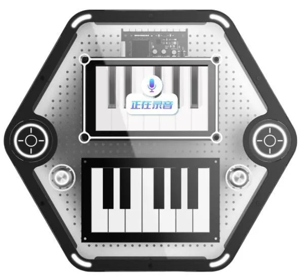 Fingertip piano
